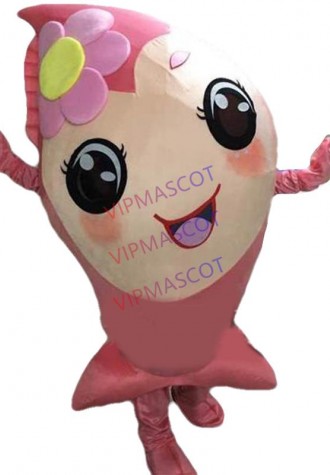 Ocean Fish Carp Mascot Costume Party Mascot Animal Costume Halloween Fancy Dress Christmas Cosplay for Halloween Party Event