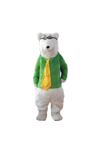 Hot sale Polar Bear Mascot Costume Polar bear Mascot costume Cute Cartoon Character Mascotte Costum Cosplay Outfits Adult Size