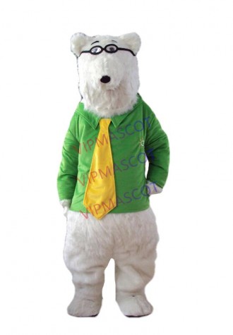 Hot sale Polar Bear Mascot Costume Polar bear Mascot costume Cute Cartoon Character Mascotte Costum Cosplay Outfits Adult Size
