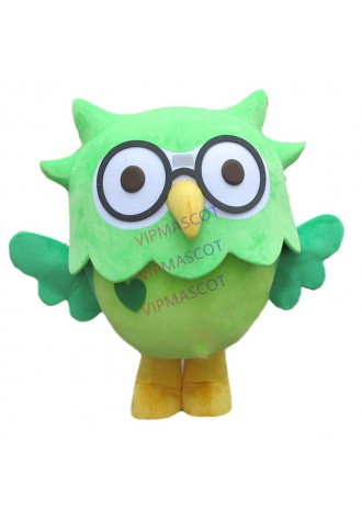 Owl Mascot Costume Adult Cartoon Character Owl Cosply Costumes Mascotte Fancy Dress for Halloween Party Advertising Events