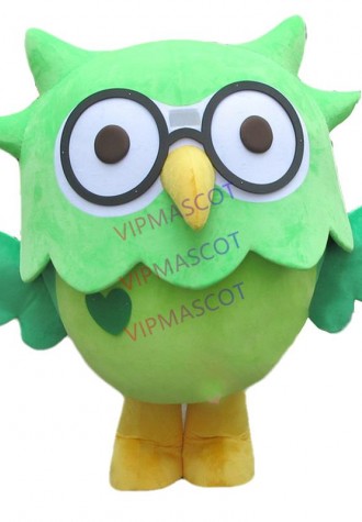 Owl Mascot Costume Adult Cartoon Character Owl Cosply Costumes Mascotte Fancy Dress for Halloween Party Advertising Events