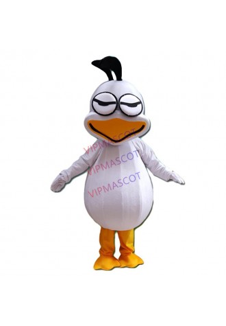 Hot Yellow Duck Mascot Costume Cute Cartoon Duck Cosplay Outfits Adult Size Mascotte Christmas Party Suits Free Shipping