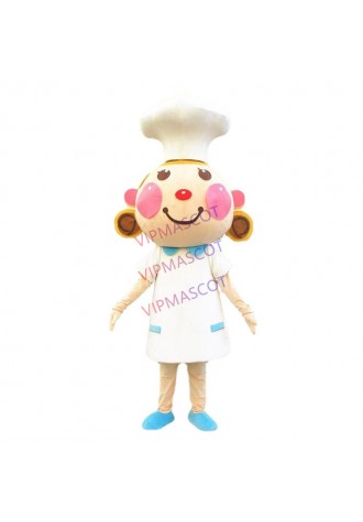 The Girls Mascot Costume Cooker Mascot Costumes Adult Size for Halloween Party Outfits Supermarket Ceremonial Advertising Event