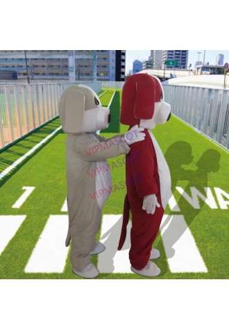 Dog Mascot Character Costume Cartoon Dog Mascotte Costume Halloween Fancy Dress Suit Animal Mascot Costumes for Sale Adult Size