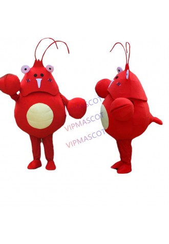 Mascot Red Lobster Mascot Costume Custom Fancy Costume Cartoon Cospaly Kits Mascotte Carnival Costume