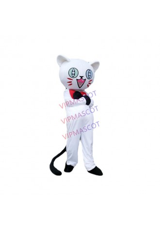 Cat Mascot Costume High Quality Cat Mascot Fancy Carnival Halloween Party Advertising Apparel