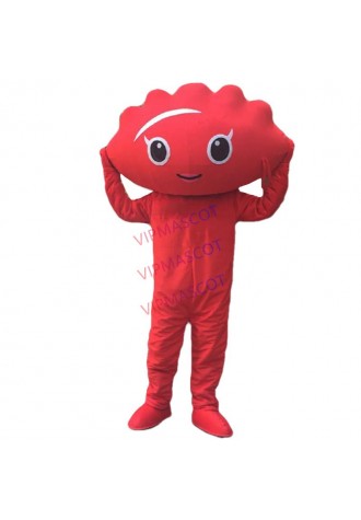 Wholesale Chinese Dumplings Food Mascot Costume Adult Size Food Theme Cartoon Jiaozi Cosplay Costumes Fancy Dress Can Add Logo