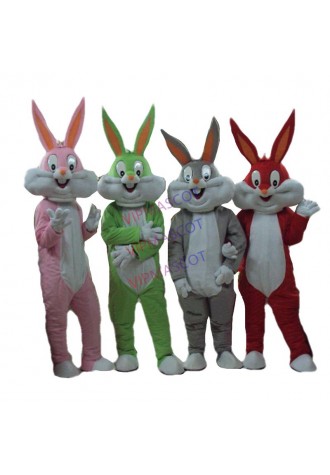 Easter Bunny Mascot Costumes Rabbit and Bugs Bunny EVA Helmet Professional Adult mascot for sale