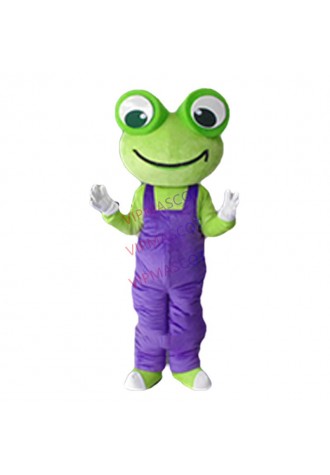 EVA Material Frogs Mascot Costume Frog Cartoon Apparel Birthday Party Masquerade Mascot Costume for Christmas Adult size Suit