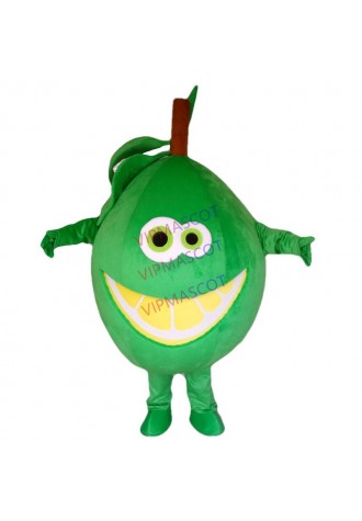 High Quality EVA Material Fruit Lemon Mascot Costume Fruit Cartoon Apparel Halloween Birthday Party Cosplay Adult Suit