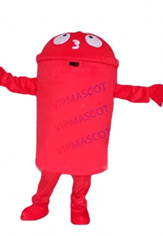 Recycle Trash Can Mascot Costume Adult Size Garbage Can Anime Costumes Advertising Mascotte Fancy Dress Kits