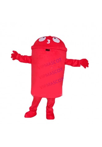 Recycle Trash Can Mascot Costume Adult Size Garbage Can Anime Costumes Advertising Mascotte Fancy Dress Kits