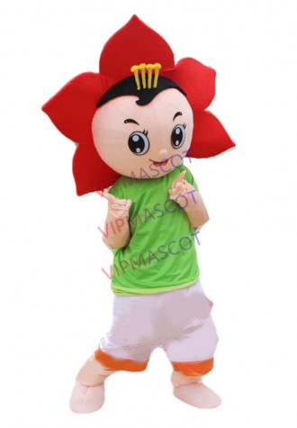 Hot Sale Professional Sunflower Flower Mascot Costume Adult Size Fancy Dress Cosplay for Halloween Party Event