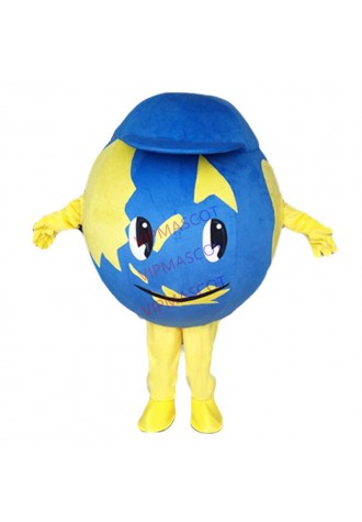 Mascot Globe Earth Mascot Costume Custom Fancy Costume Anime Cosplay Apparel theme fancy dress carnival costume