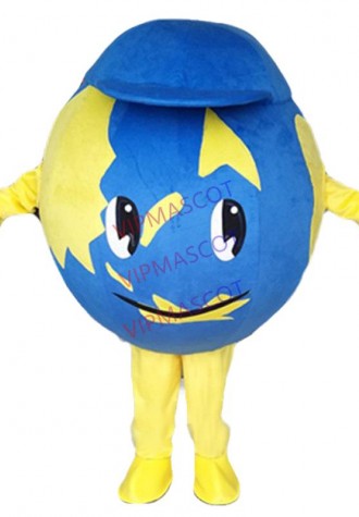 Mascot Globe Earth Mascot Costume Custom Fancy Costume Anime Cosplay Apparel theme fancy dress carnival costume