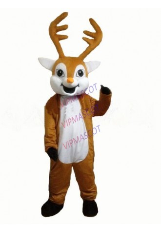 Christmas deer Mascot reindeer mascot costume Fancy Dress Sika deer Cartoon Character costume for Halloween elk performance