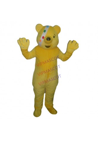 High quality EVA material helmet very beautiful bear mascot costume movie props show walking cartoon costume Cosplay 414