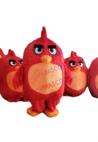 New Red birds Mascot Costume Halloween Purim party fancy dress pink birds Cartoon Outdoor Cosplay Costumes
