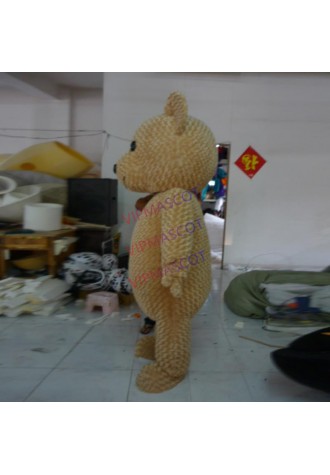 mascot teedy bear Halloween smile bear costume cartoon character mascot costume dance costume