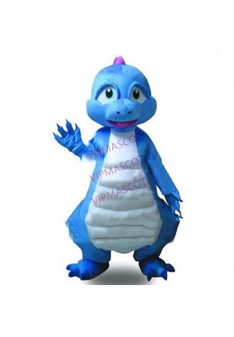mascot Blue Dinosaur Dragon Mascot Costume Adult Size Blue Dragon Dinosaur Mascotte Outfit Suit Fancy Dress  FREE SHIPPING