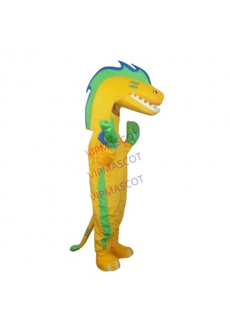 mascot Yellow EEL Fish Mascot Costume Chrismtas Halloween Easter Holiday Fancy Dress Cosplay Outfit Suit