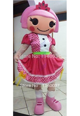 mascot girl Jewels Sparkles Mascot Costume Adult Size Lalaloopsy Cartoon Character Mascotte Outfit Suit