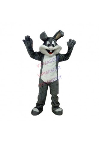 mascot Easter Grey Bugs Bunny Mascot Costume Adult Size Bugs Bunny Mascotte Outfit Suit