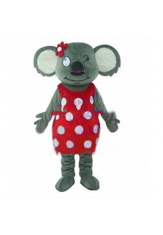mascot Koala Mascot Costume Adult Size Koala Girl Mascotte Outfit Suit Cosply Carnival Costume