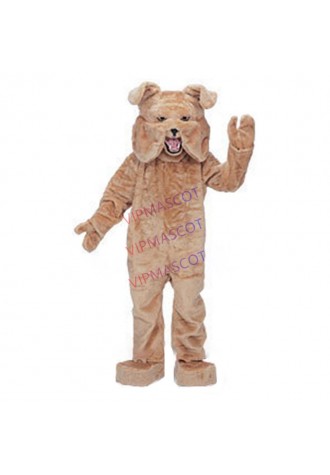 mascot Tan Bulldog Mascot Costume Adult Size Professional Custom Mascotte Outfit Suit Party Cosply Fancy Dress Costumes