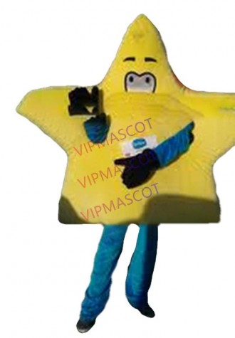 mascot cute yellow star mascot costume custom fancy dress cosplay Cartoon mascotte costume carnival costume fancy Costume