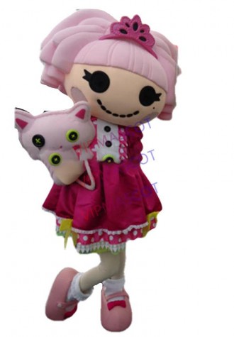 Lalaloopsy Jewels Sparkles Mascot Costume Custom Fancy Costume Anime Cosplay Mascotte Fancy Dress Carnival Costume