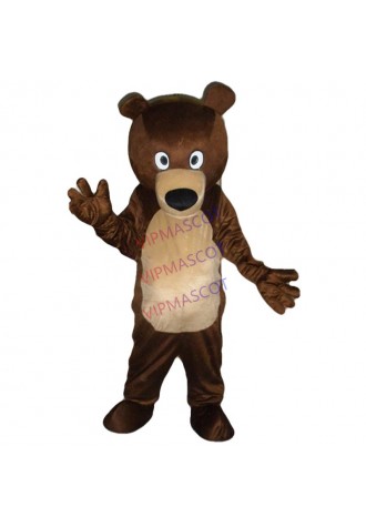 cosplay costumes  Brown Bear Mascot Costume Unisex Adult Size Fancy Dress