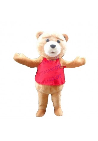 cosplay costumes  Teddy Bear of TED Adult Size Halloween Cartoon Mascot Costume Fancy Dress EVA