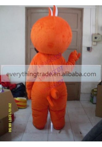 Hot sellingAdult cute cartoon orange doll mascot fancy dress costumes party costumes adult size