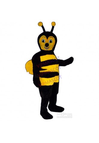Hot sale Cute Cartoon Character Adult lovely cute bee Mascot Costume fancy dress Halloween party costume