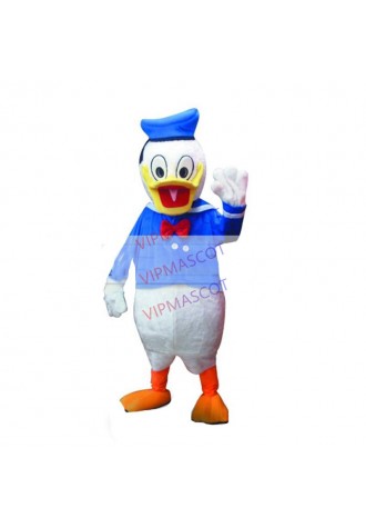 Hot Adult Cartoon Character cute big blue duck Mascot Costume Hallooween party costume adult size