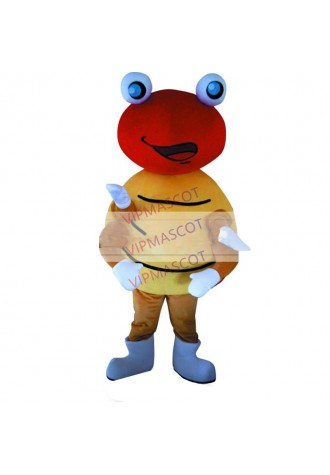 New arrival Cute Adult cute yellow worm mascot fancy dress costumes Halloween party costumes