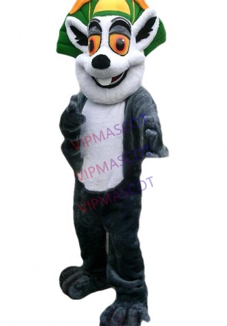 Cute Cartoon Character Adult Madagascar King Julian Dress cosplay Halloween  Party Costume