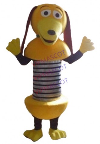 Hot sale Cute Cartoon Character Adult cute happy dog Mascot Costume Fancy Costumes for Halloween