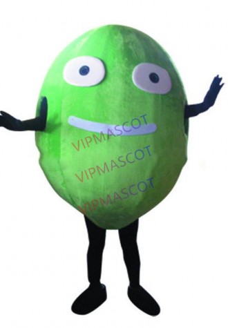 New arrival Cartoon Character Adult cute green monster Mascot Fancy Dress party Costume adult size