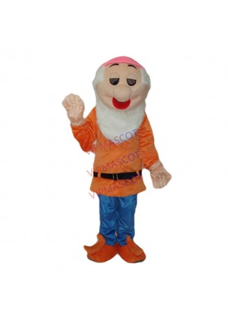 New arrival Adult orange the dwarf mascot fancy dress costumes Halloween party costumes