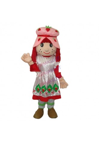 Hot sale Cute new Cartoon Character lovely girl mascot Costume fancy dress party costume