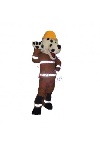 Cute  Hot sale Cartoon Character Adult Firemen dog Dress cosplay Halloween  Party Costume