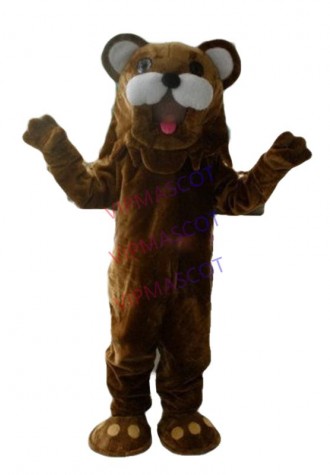 Hot sale Foam new Cartoon lovely Character cute dark brown bears mascot Costume fancy dress costume Adult size