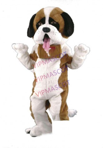 Foam Custom made Cartoon Character Adult customized St Bernard Dog Dress cosplay Halloween  Party Costume