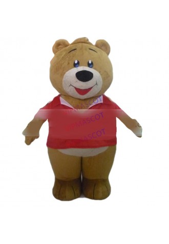 Hot selling Foam Adult lovely cartoon fat bear mascot costume fancy dress party costumes adult size