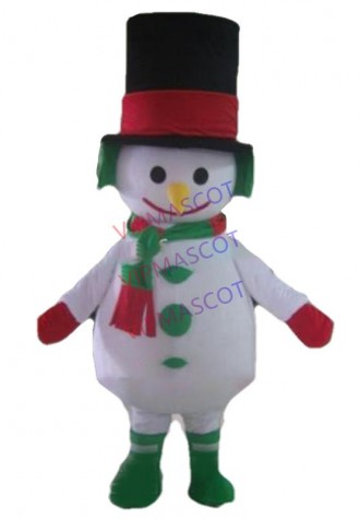Hot sale Cute Adult happy snowman mascot costume christmas costume fancy dress costumes adult costume custom mascot suit