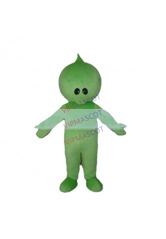 New arrival Cute Adult cartoon lovely green doll mascot costume suit fancy dress party costumes adult size