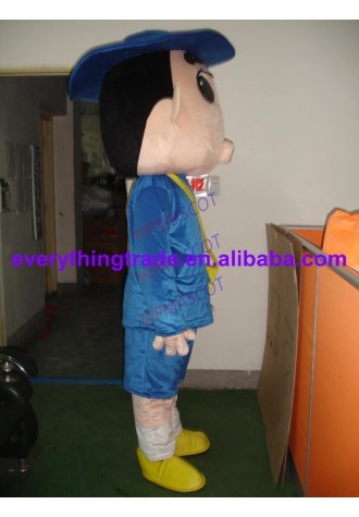 NEW Cute Adult lovely little boy mascot fancy dress costumes Halloween cartoon party costumes