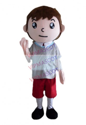 Hot selling Cute Adult cute cool little boy mascot fancy dress suit costumes cartoon party costumes